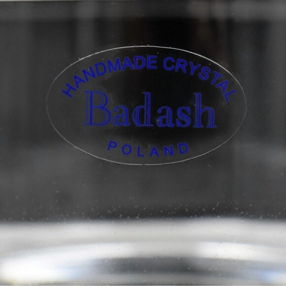 Badash Square Crystal Bowl Sahara Mouth Blown Lead Free Made In Poland SL802 - Picture 5 of 5